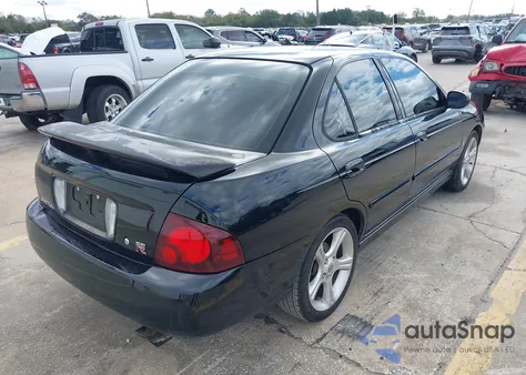 2005 Nissan Sentra Se-R из США, поврежденный, VIN 3N1AB51D15L510822